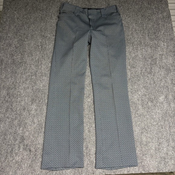 Panhandle Slim Other - Panhandle Slim Mens Patterned Dress‎ Pants Trousers Size 32x31 Blue White